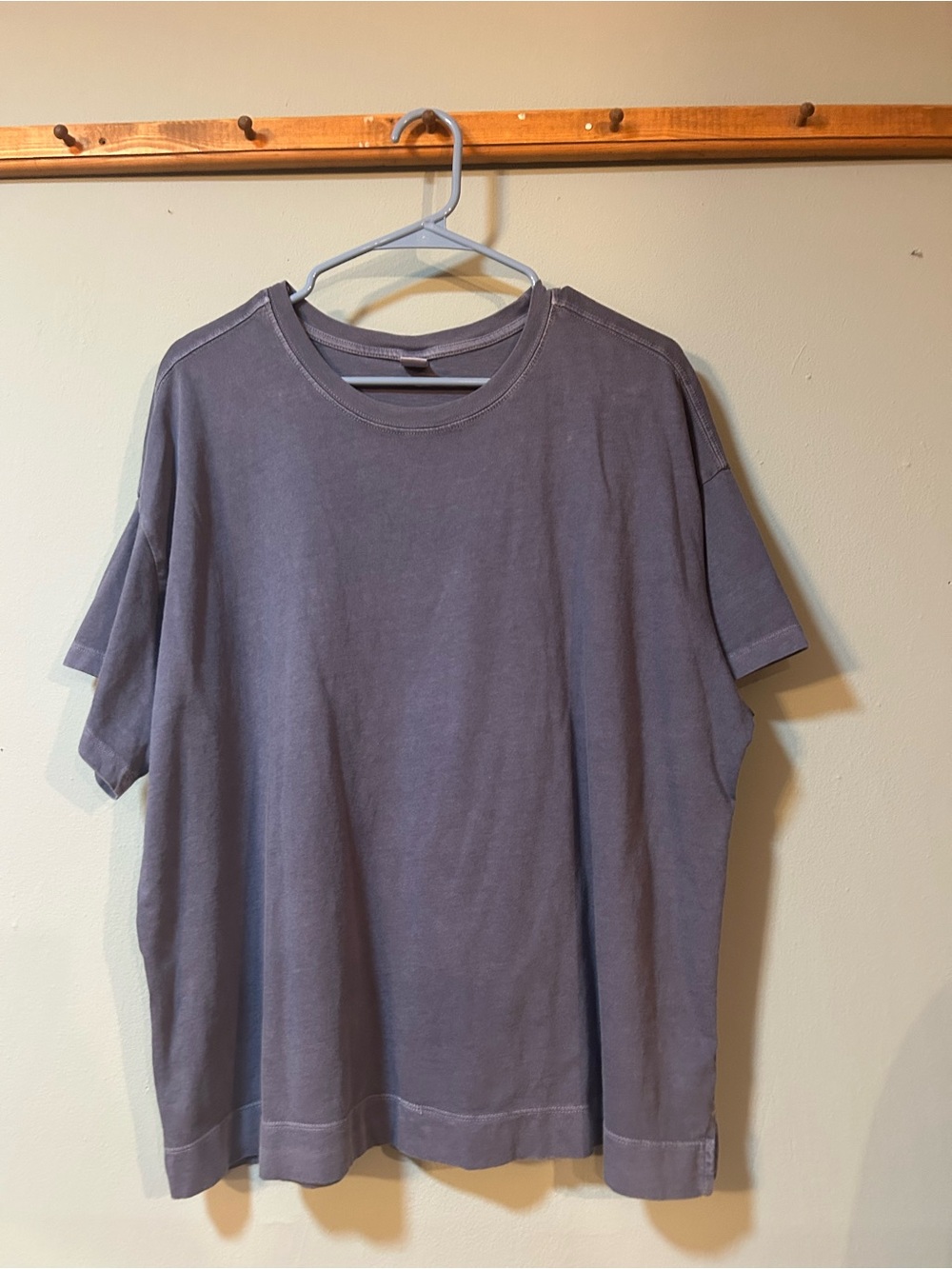 Old Navy “Vintage Tee” Classic Short-Sleeve Crewneck T-Shirt - Muted Blue
